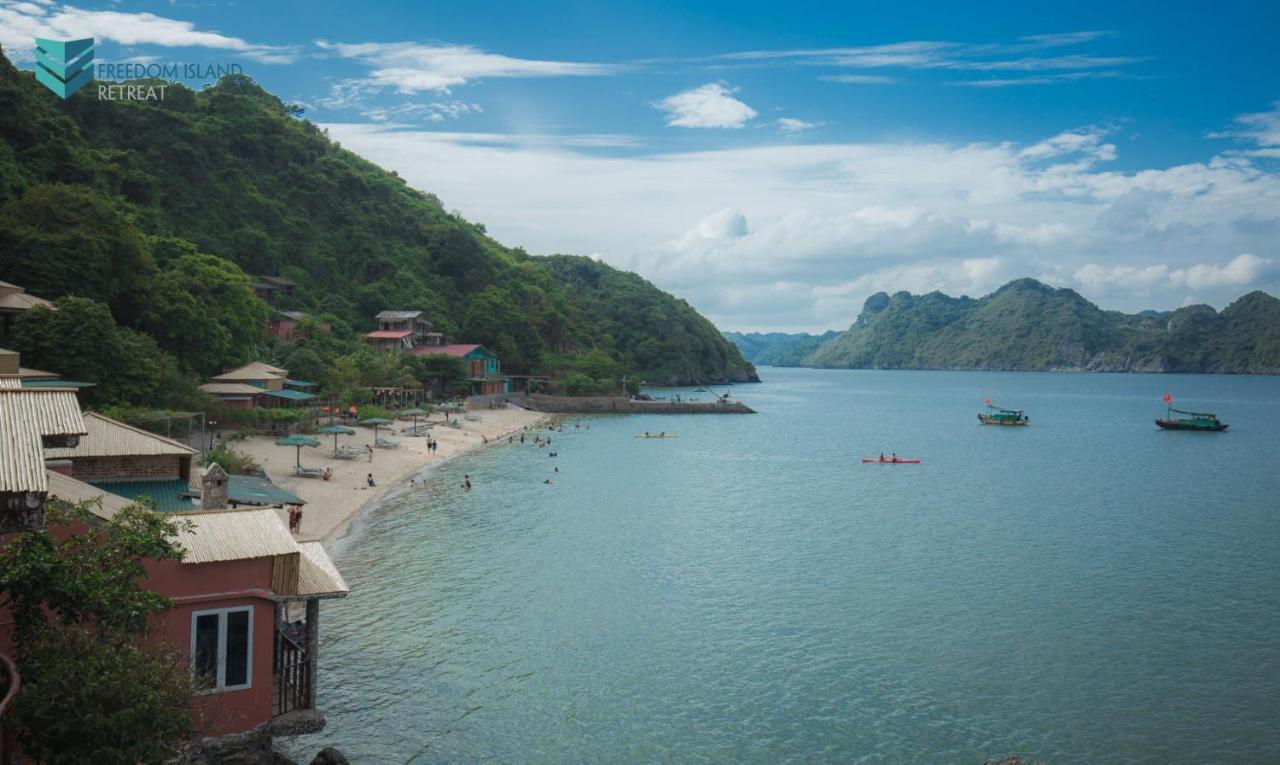 Catba Freedom Island Retreat Hostel Xuan Dam Buitenkant foto